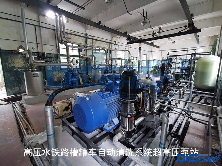 铁路油罐车内部高效率低污染清洗方法