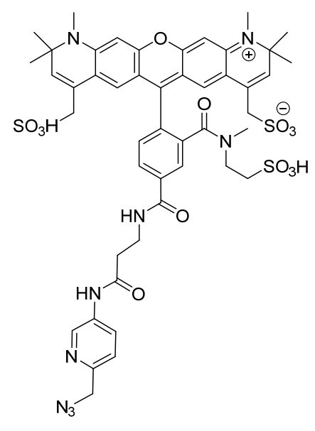 MB 594 Picolyl Azide：基于铜催化点击化学的高效荧光探针