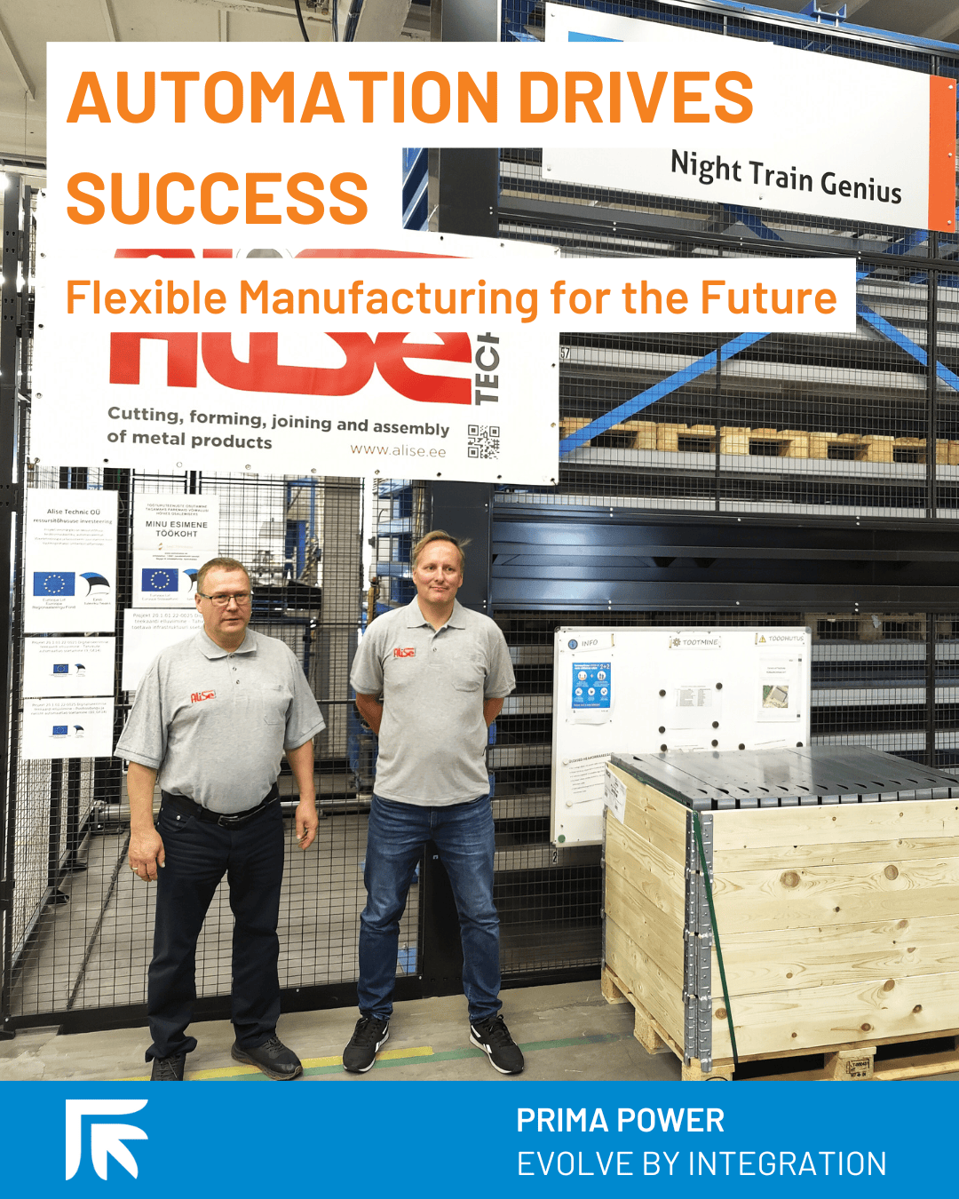 爱沙尼亚分包商Alise Technic OÜ的自动化之路