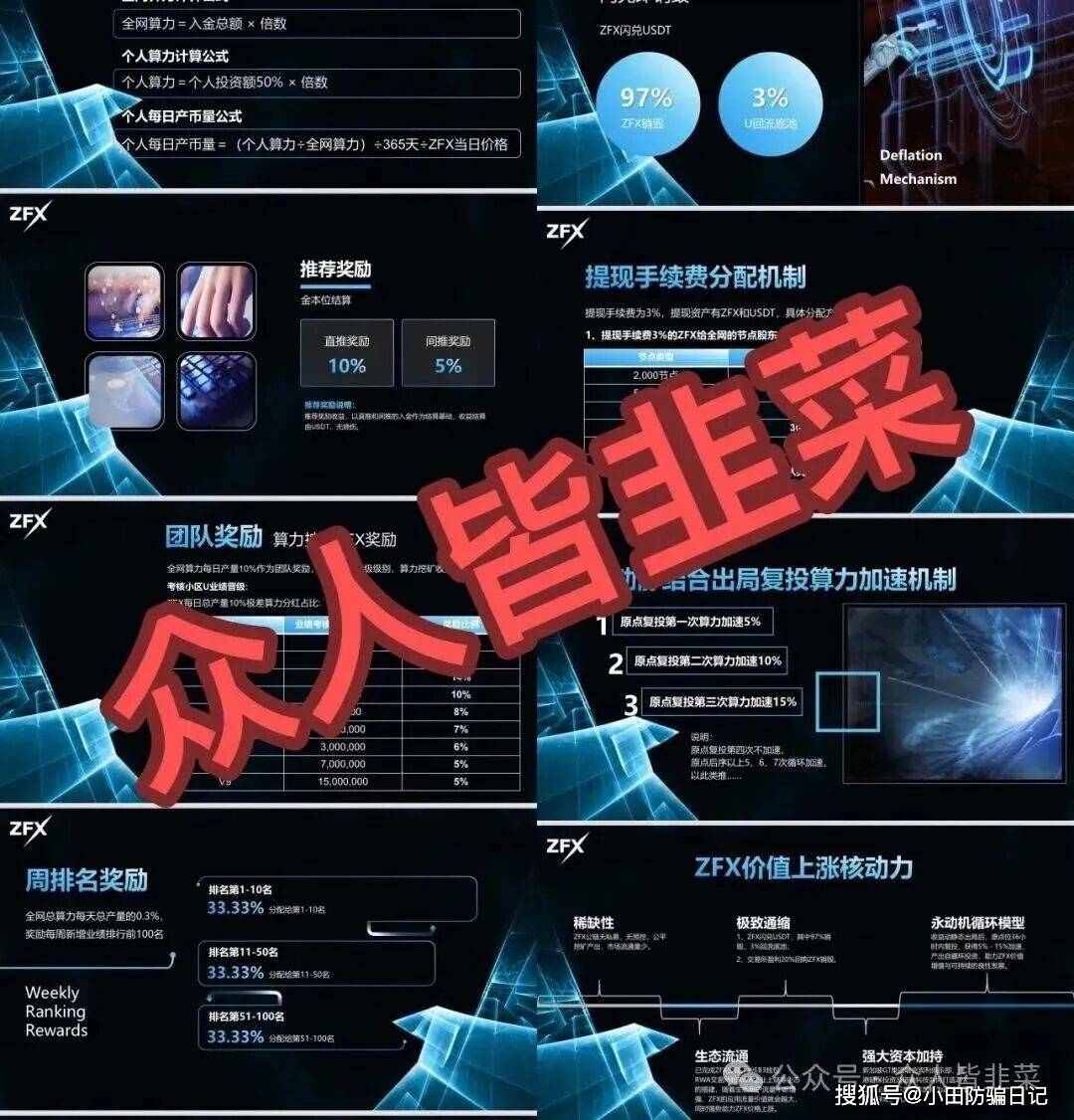 ZFX RWA虚拟币资金盘骗局，短命项目，看见远离